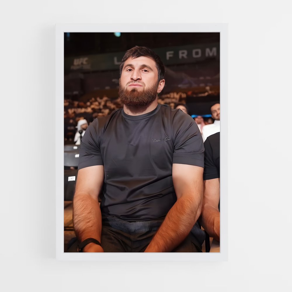 Poster Magomed de ankalaev – affiche MMA (vue 3)
